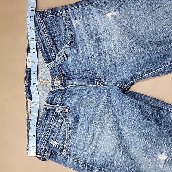 AG Adriano Goldschmied Size 26 "The Stilt Roll-Up" Cigarette Roll-Up Jean, GUC - Picture 4 of 13